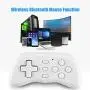 fosa Wireless Retro Bluetooth Game Controller, Universal Mini Gamepad Handle Joystick Gaming Controller Remote for iOS Android Windows(White) fosa Wireless Retro Bluetooth Game Controller, Universal Mini Gamepad Handle Joystick Gaming Controller Remote for iOS Android Windows(White)