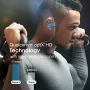 Mpow Flame S Bluetooth Headphones Sports, aptX-HD Bass+ Loud Sound, Bluetooth 5.0 Sport Headphones Running Earbuds W/12H Playtime, IPX7 Waterproof, cVc8.0 Noise Cancelling Mic W/Carrying Case,BlueGrey