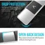 TUDIA Clear Protective Case for Kardia 6L Case, KardiaMobile 6L Case, Kardia Mobile 6L Case, Ultra Slim Lightweight Carrying Case for Alivecor Kardia 6L