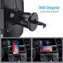 Cell Phone Holder for Car, Universal Car Holder Phone Mount, Quntis Car Air Vent Stand Cradle 360 Rotation Compatible with iPhone Xs XR X 8 7 6 Plus Samsung S10 S9 S8 Plus LG Motorola Pixel Nexus