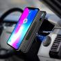 WizGear Universal Flat Stick On Dashboard Magnetic Car Mount Holder for Cell Phones and Mini Tablets with Fast Swift-Snap Technology - Extra Slim