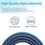 iPhone Charger, Moallia 2 Pack 6FT Extra Long Nylon Braided Fast Charging & Syncing Lightning Cable to USB - A Cable Compatible with Phone Xs/MAX/XR/X/8/8 Plus/7 Plus/6/6 Plus, iPad & More