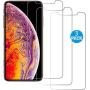 iPhone Xs/iPhone X/iPhone 11 Pro Screen Protector,JIOM Anti-Scratch High Definition Bubble Free Anti-Fingerprint Tempered Glass Screen Protector Compatibler iPhone X/Xs/11 Pro [Clear,3-Pack]