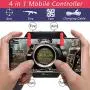 picK-me Mobile Game Controller, Gamepad Triggers with Cooling Fan and Built-in Battery, Shoot and Sensitive Aim Trigger for 4.7-6.5 Inch Smartphone picK-me Mobile Game Controller, Gamepad Triggers with Cooling Fan and Built-in Battery, Shoot and Sensitive Aim Trigger for 4.7-6.5 Inch Smartphone