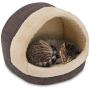 2-in-1 Cat Bed and Cave - with Plush Lining by Best Pet Supplies