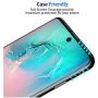 QUESPLE Samsung Galaxy S20 Plus Screen Protector, 2-Pack Tempered Glass Screen Protector Bubble Free Anti-Scratch [Case Friendly] 9H Hardness Screen Protector for Galaxy S20 Plus