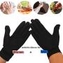 Copper Infused Compression Gloves Copper Arthritis Gloves for Computer Typing and Everyday Support, Full Finger Hand Relief Compression Gloves for Arthritis Pain Relief Gloves Women/Men (1 Pair)(S)