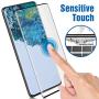 Galaxy S20 Plus Tempered Glass Screen Protector,Full Coverage [2 Pack] [Ultrasonic Fingerprint Compatible] [3D Curved] [Anti-Scratch] [HD Clear] Screen Protector for Samsung Galaxy S20 Plus 5G