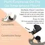 Emmzoe Smartphone Handlebar Mount for Stroller Buggy Pram, Shopping Carts, Bikes - Fits iPhone Xs, XS Max, X, 8 8 Plus, 7 7 Plus, Galaxy S9 Note9 and More Emmzoe Smartphone Handlebar Mount for Stroller Buggy Pram, Shopping Carts, Bikes - Fits iPhone Xs, XS Max, X, 8 8 Plus, 7 7 Plus, Galaxy S9 Note9 and More