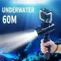 D&F Waterproof Torch LED Light 1000LM Diving 60m Video Flashlight Lamp for GoPro Hero 8/7/6/5/4/HERO(2018),DJI OSMO Action,AKASO,Campark,Crosstour,APEMAN and Other Action Sports Camera