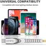 KINPS Apple MFI Certified Lightning Cable 10FT, Upgrade iPhone Charger Cord Compatible with iPhone Xs Max/XS/XR/X/8 Plus/8/7 Plus/7/6S Plu/6Ss, iPad, (Gold)