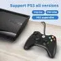 Wired Game Controller Gamepad for PC/Laptop Gaming Computer(Windows XP/7/8/10) / PS3 Steam Game Controller