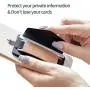 Sinjimoru Phone Grip Card Holder with Phone Stand, Secure Stick on Wallet for iPhone with Leather Pop Out Stand for Table. Sinji Pouch B-Grip Brown