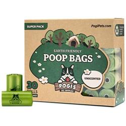 Pogi’s Poop Bags - Large, Leak-Proof, Earth-Friendly Poop Bags for Dogs