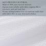 Zipcase 9 Inches × 50 Yard Roll Water Soluble Embroidery Stabilizer - Medium Weight & Thickness Wash Away Easily Best Choice for Topping Stabilizer - Clear Film Edition