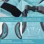 OLSCROM Cat Harness and Leash Set,Soft and Comfortable Cat Walking Jacket with Running Cushioning and Anti-Escape for Puppies with Cationic Fabric