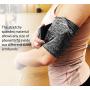 Phone Armband Sleeve: Running Jogging and Workout Cellphone Holder: Fitness Gear & Accessories for Women & Men iPhone 8 8plus X XR XS MAX 7 Plus 5s 6s iPod Galaxy S3 S5 S6 S7 S8 Note Edge Gray (M)