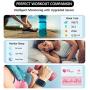 Lintelek Smart Watch, Full Touch Screen Smartwatch, 1.3 Inch Fitness Tracker with HR Monitor, Sleep Tracker, Stopwatch, IP68 Waterproof Fitness Watch Compatible with iOS, Android for Men, Women