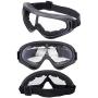 LJDJ Ski Goggles, Pack of 4 - Snowboard Adjustable UV 400 Protective Motorcycle Goggles Outdoor Sports Tactical Glasses Dust-Proof Combat Military Sunglasses for Kids, Boys, Girls, Youth, Men, Women