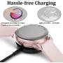 ZAROTO Case Compatible for Samsung Active 2 Screen Protector, 3 Pack Full Cover for Galaxy Watch Active 2, Samsung Active 2 Watch Band TPU Scratch Resistant Protective 40mm (Black+Silver+Clear)
