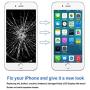 Nroech Screen Replacement for iPhone 6 (White) with Home Button, LCD Touch Screen Display Assembly Front Camera, Ear Speaker and Sensors, Repair Tools and Screen Protector