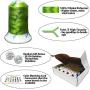 Simthread Embroidery Thread Essential Pack Add-ons Bundle | 15White + 10Black Prewound Bobbins & Brother 63 Colors 1000M Kit