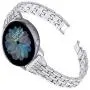 Joyozy Women Girls Stylish Bands Compatible with Galaxy Watch Active(40mm)/Active2(40mm)(44mm)/Galaxy Watch3(41mm)/Galaxy Watch 42mm/Garmin Vivoactive 3/3 Music/Garmin Forerunner 245/645 Music, 20mm Quick Release Strap Rhinestones Bracelet for Samsung Gea