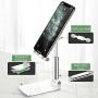 Mini Folding Desktop Phone Stand, Adjustable Stable Portable Holder Compatible with Mobile Phone, ipad, Tablet, Kindle