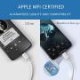[Apple MFi Certified] iPhone 3.5 mm Headphone Jack Adapter, Lightning to 3.5mm Headphone Aux Audio Dongle Splitter Jack Adaptor Compatible for iPhone 11/11 Pro/XR/XS Max/X/8/7 Support All iOS System