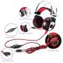 Lindada KOTION Each GS500 3.5mm Gaming Game Headset Headphone Earphone Headband with Mic Stereo Bass LED Light for PS4 PC Computer Laptop Mobile Phones