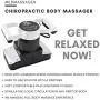 MedMassager Therapeutic 2 Speed Electric Deep Tissue Chiropractic Body Massager MMB01 MedMassager Therapeutic 2 Speed Electric Deep Tissue Chiropractic Body Massager MMB01