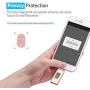 USB Flash Drive 128G, USB Memory Stick 128GB Jump Drive Thumb Drive 3.0 Flash Drive Compatible for iPhone/iPad/PC/Android Password/Touch ID Protected Flash Drive for iOS/iPhone (128G Gold)