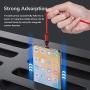 TOPK Magnetic Charging Cable,(4-Pack,1ft/3ft/6ft/10ft) 540 Degree Magnetic Phone Charger,3-in-1 USB Magnetic Cable Compatible with Micro USB,Type C and iProducts(Red,Gen1)