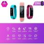 Kids Fitness Tracker for Kids Activity Tracker - Smart Watch for Android Phones iOS Digital Watch Smart Step Calorie Counter Sleep Monitor Exercise Pedometer Alarm Clock (2Bands-ExtraPinkBand)