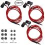 SourceTon 3 Packs Earphone with Remote & Microphone, in Ear Stereo Sound Noise Isolating Tangle Free for Smartphones, Laptops, Gaming, Fits 3.5mm Interface Device