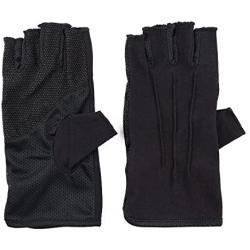 Mens Sunblock Fingerless Gloves Summer UV Protection Driving Cotton Gloves