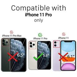 Ferilinso Screen Protector for iPhone 11 Pro with 3 Pack Camera Lens Protector, 3 Pack Tempered Glass Film for iPhone 11 Pro 5.8 Inch