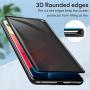 Galaxy S10 Privacy Screen Protector, AYCFIYING Tempered Glass Anti Glare/Spy Anti-Scratch No Bubble 9H Hardness 3D Touch Compatible with Samsung Galaxy S10