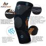 AetherGear Knee Compression Sleeve Knee Brace for Sports, Running, Weightlifting, Arthritis and Knee Pain, Knee Braces for Men and Women with Superior Knee Support and Comfort (Medium)