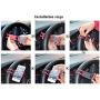 Mobile Phone Holder Mount Clip Buckle Socket Hands Free on Car Steering Wheel for iPhone Samsung Galaxy, PDA and Smart Cellphones (2Pcs)