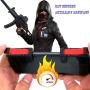 Idomeo 1 Pair Mobile Phone Game Controller Shoot Aiming Triggers Fire Button Joysticks