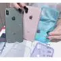 iPhone XR Case Bling,Anynve Clear Glitter Sparkle Case for Women [ Anti-Shock Matte Edge Bumper Design] Cute Slim Soft Silicone Gel Phone Case Compatible for Apple iPhone XR 6.1-Clear