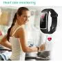 YAMAY Fitness Tracker with Blood Pressure Monitor Heart Rate Monitor,IP68 Waterproof Activity Tracker 14 Mode Smart Watch with Step Counter Sleep Tracker,Fitness Watch for Women Men YAMAY Fitness Tracker with Blood Pressure Monitor Heart Rate Monitor,IP68 Waterproof Activity Tracker 14 Mode Smart Watch with Step Counter Sleep Tracker,Fitness Watch for Women Men