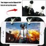 Mobile Game Controller for PUBG Gamepad with Cooling Fan L1 R1 Aim Fire Joystick Gaming Triggers for iPhone iOS Android Supports Fortnite/Rules of Survival (Black)