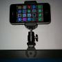 Xiletu Universal Aluminum Smartphone Clip Holder w/Tripod Ball Head Mount for Most Laptop, Tablet, Cell Phone & Gopro POV Camera- Mount Your iPhone to Notebook or Laptop Computer