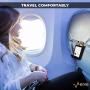 Premium Flexible Cell Phone Holder Tablet Stand for Flight, Home, and Travel - Airplane Travel Accessories Travel Gadgets Mobile Android iPhone iPad Kindle Tablet Hands Free