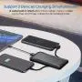 Cell Phone External Battery Packs TG90 10000mAh Power Bank with Built in Cable Portable Charger Battery Backup Compatible with iPhone iPad Android Phone Power Packs Cell Phone External Battery Packs TG90 10000mAh Power Bank with Built in Cable Portable Charger Battery Backup Compatible with iPhone iPad Android Phone Power Packs