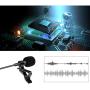 Professional Grade Lavalier Lapel Omnidirectional Phone Audio Video Recording Lavalier Condenser Microphone for iPhone X Xr Xs max 8 8plus 7 7plus 6 6s 6plus 5 / iPad (4.92ft)