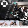 Nillkin Wireless Phone Car Charger - Qi Magnetic Wireless Charger Car Mount, 10W Fast Charging Air Vent Phone Holder, Compatible for iPhone 11/11 Pro/11 Pro Max/XS/X/8 Plus,Samsung S10/S10+/S9/S8