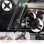 Nillkin Qi Wireless Car Charger - Magnetic Wireless Charger Car Mount, 10W Fast Charging Air Vent Phone Holder, Compatible for iPhone 11 Pro/XS/X/8 Plus,Samsung S10/S9/S8,Black
